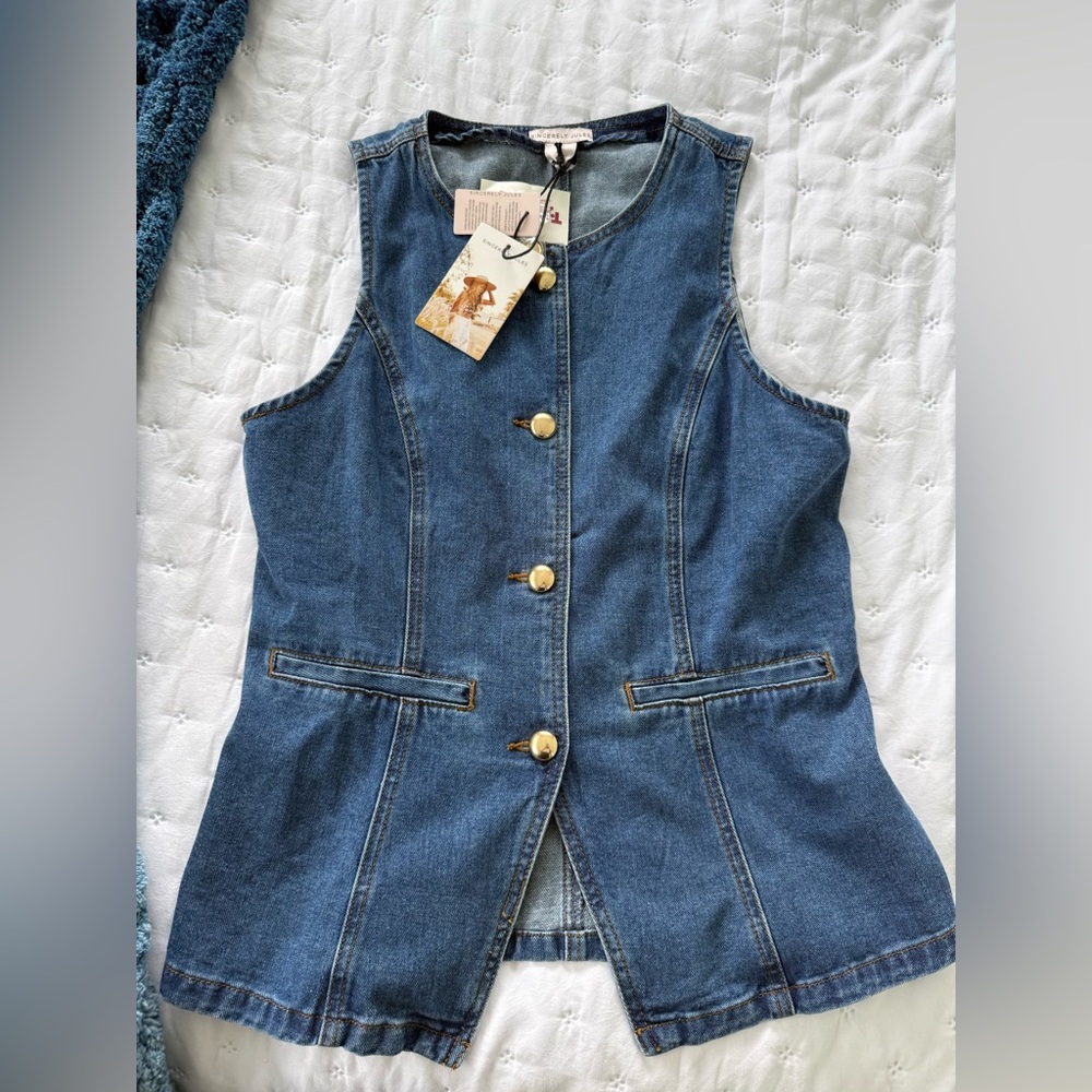 Sincerely Jules Denim Vest